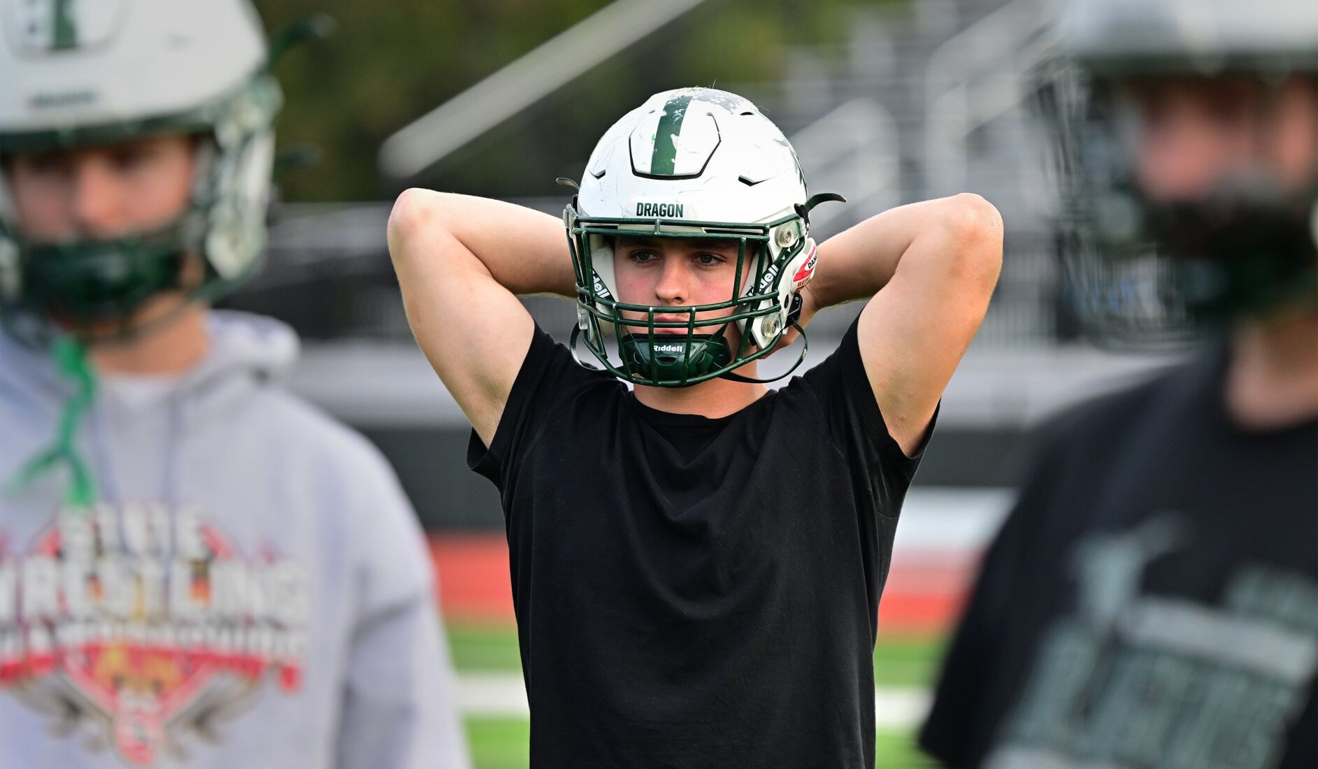 De Soto football practice